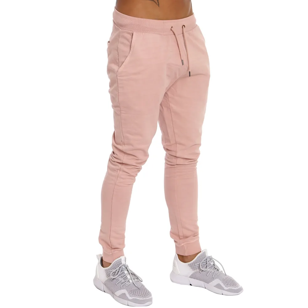 Factory cheap price good quality Korean latest design sweat pants jogger capri men track pants sale shiny s