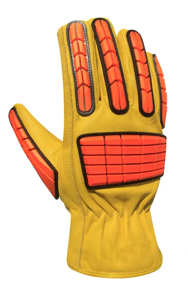  Перчатки резиновые противоударные защитные перчатки из термопластичной резины уровень врезания 5 для тяжелых условий эксплуатации безопасных работ на нефтяных месторождениях