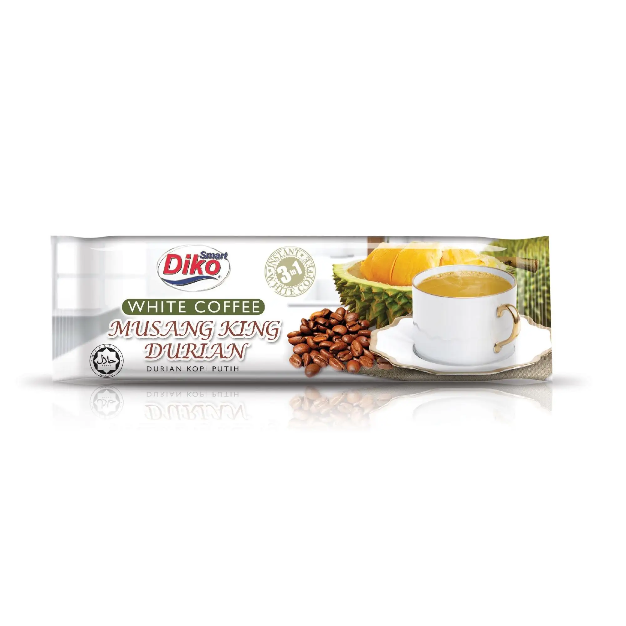 
Malaysia Durian flavour instant coffee 3in1 