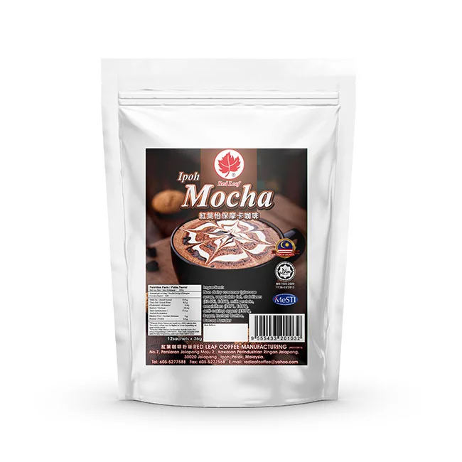 Hot Selling Mocha Flavor Coffee Powder Coffee with Chocolate Best For Office Coffee Breaking Enjoy with Colleagues