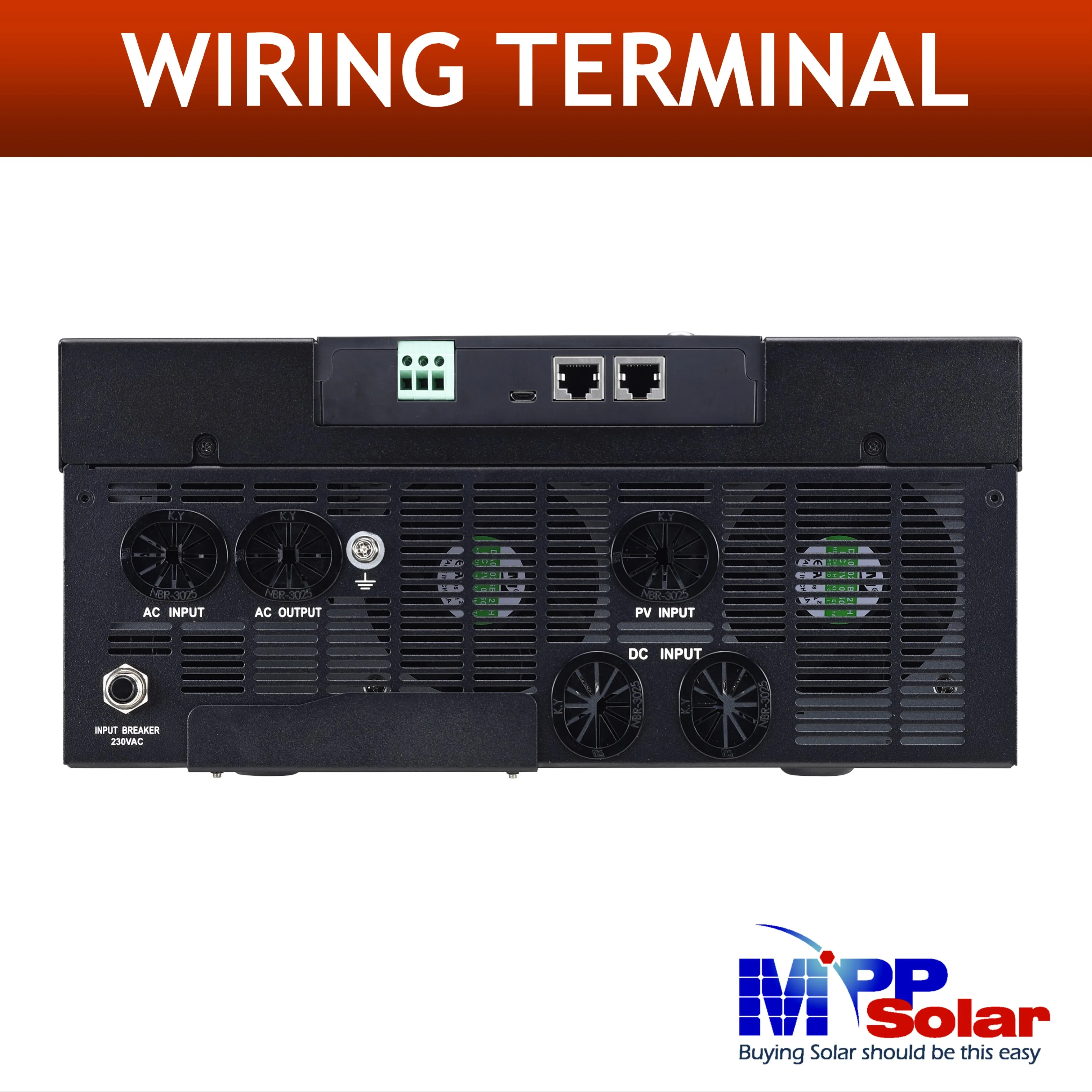 PIP5048MKX 5000w 48v 230v MPP Solar inverter WiFi 100A MPPT charger high PV input 500v 0 transfer time Parallel pure sine wave