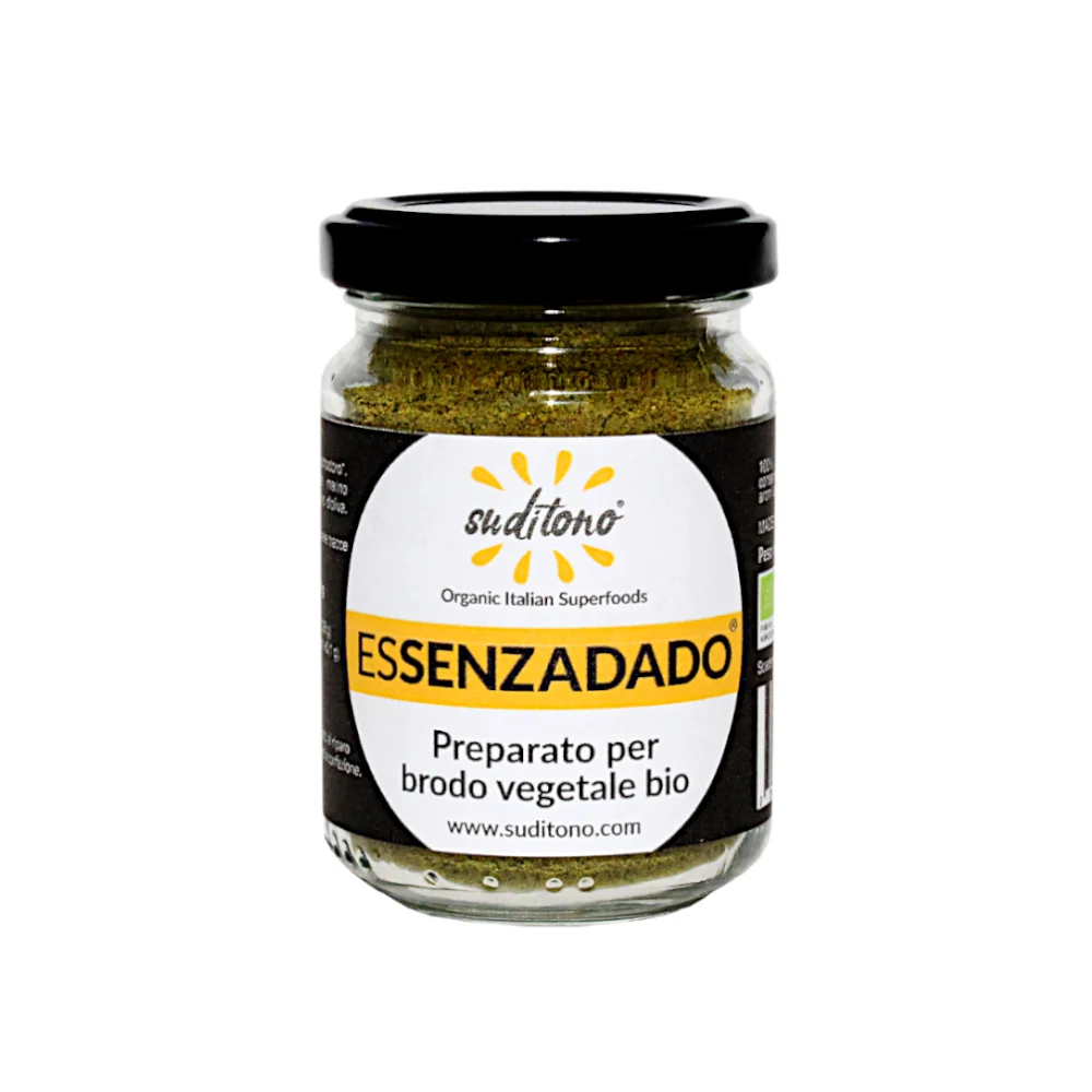 Органическая Горячая кастрюля, порошок для специй и бульона, ESSENZADADO, гранулированная банка для овощей, бульона, супа, 75 г