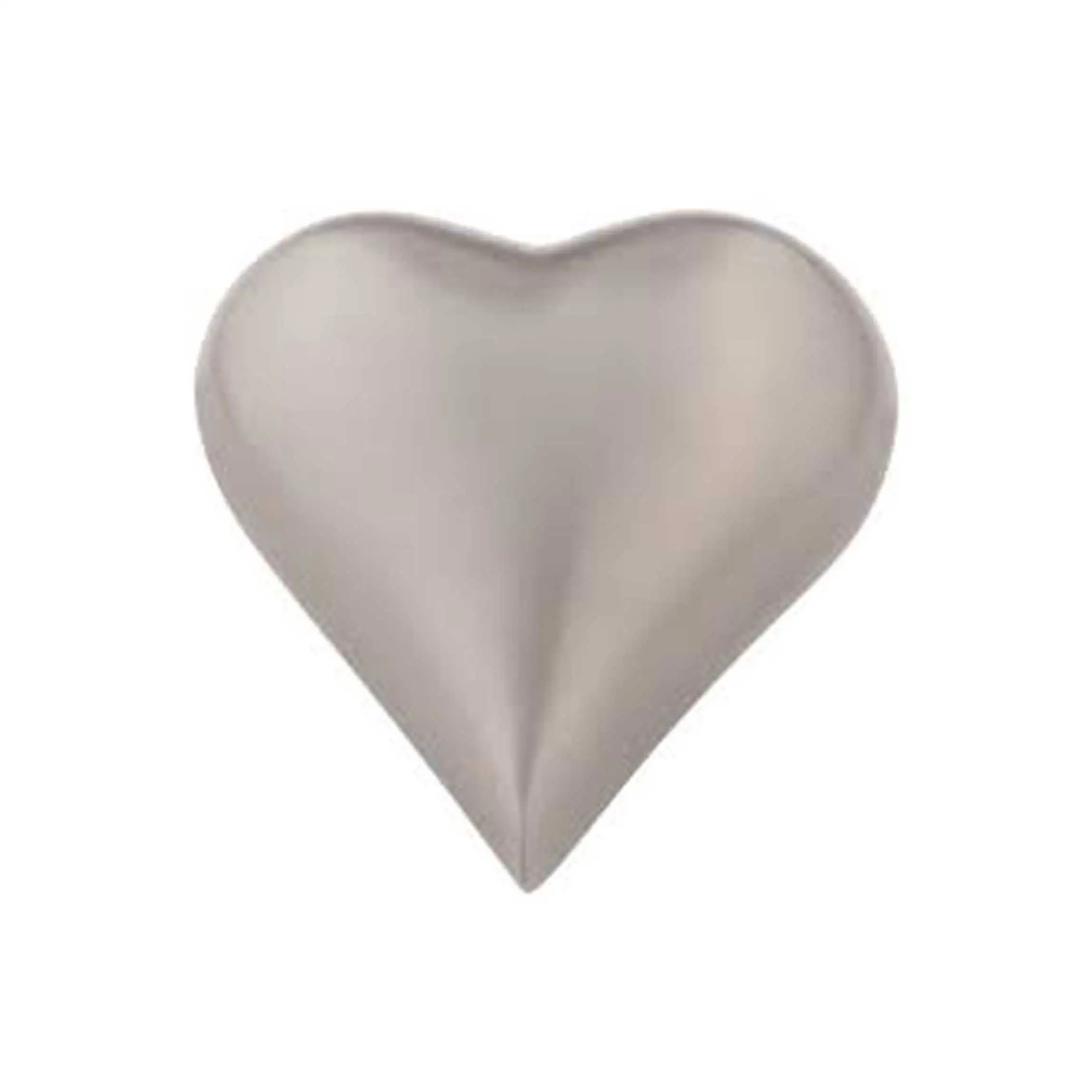 Silver Paw Engraved Heart Shape Keepsake professional cheap funeral supplier adult baby Western Style metal cremation Urns for h