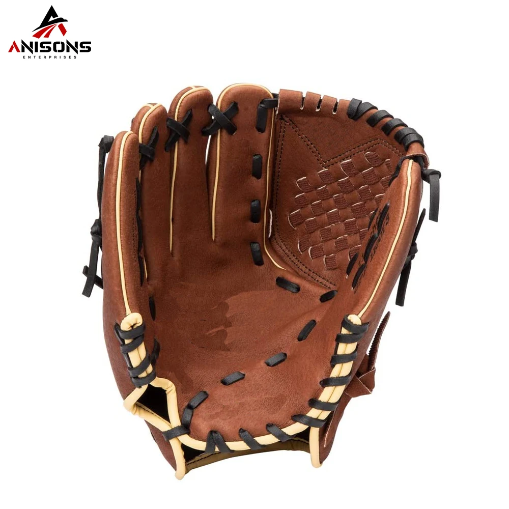 Высококачественные мягкие прочные бейсбольные перчатки для мальчиков оптом