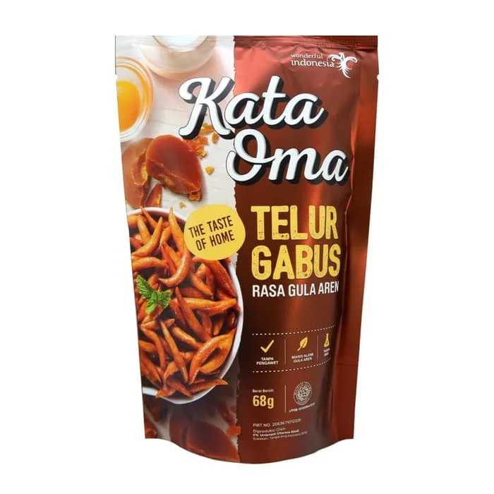 Kata Oma яйца, пробковые палочки, ладонный сахар, ароматизированные-68 г
