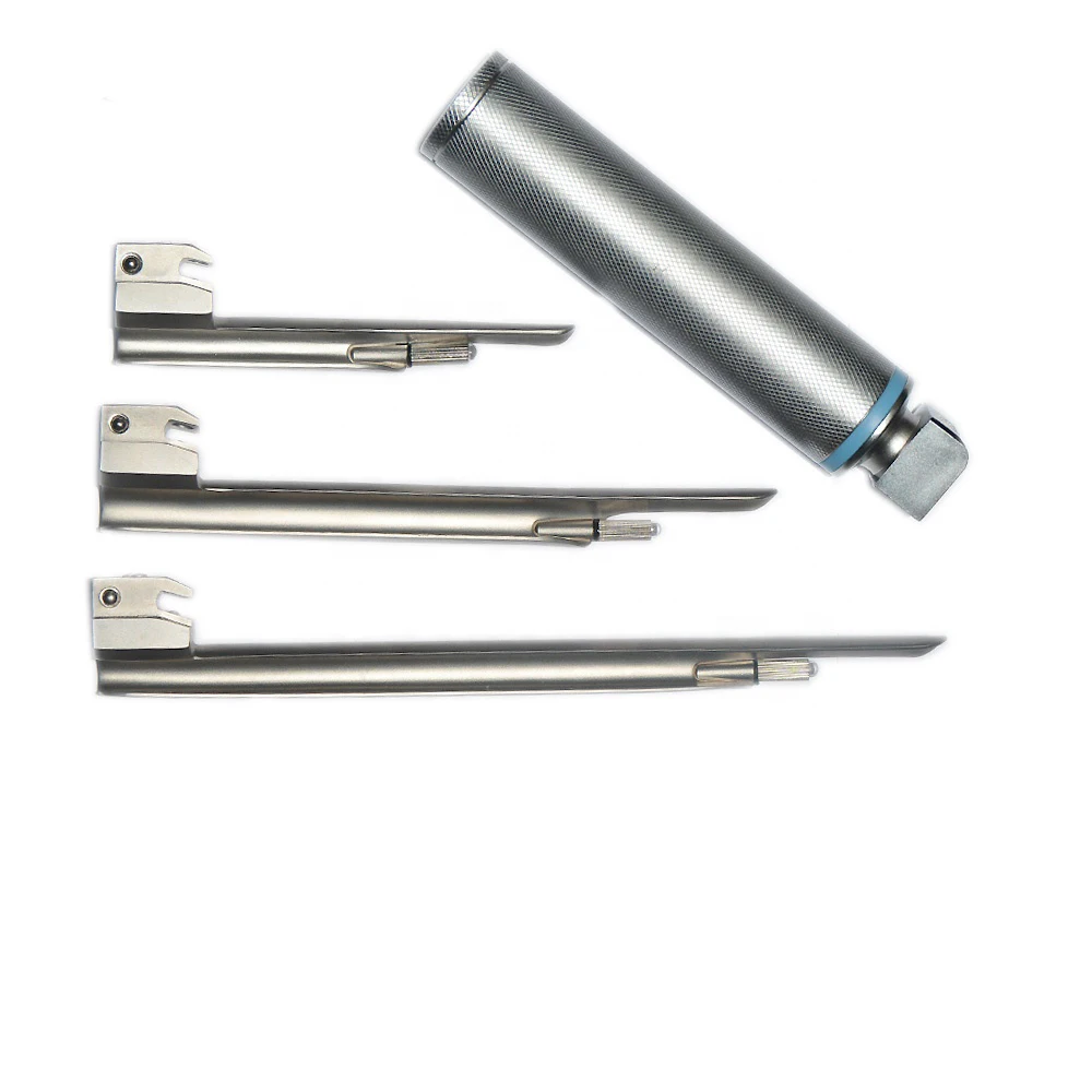 Miller Conventional Laryngoscope Set of 3 blades
