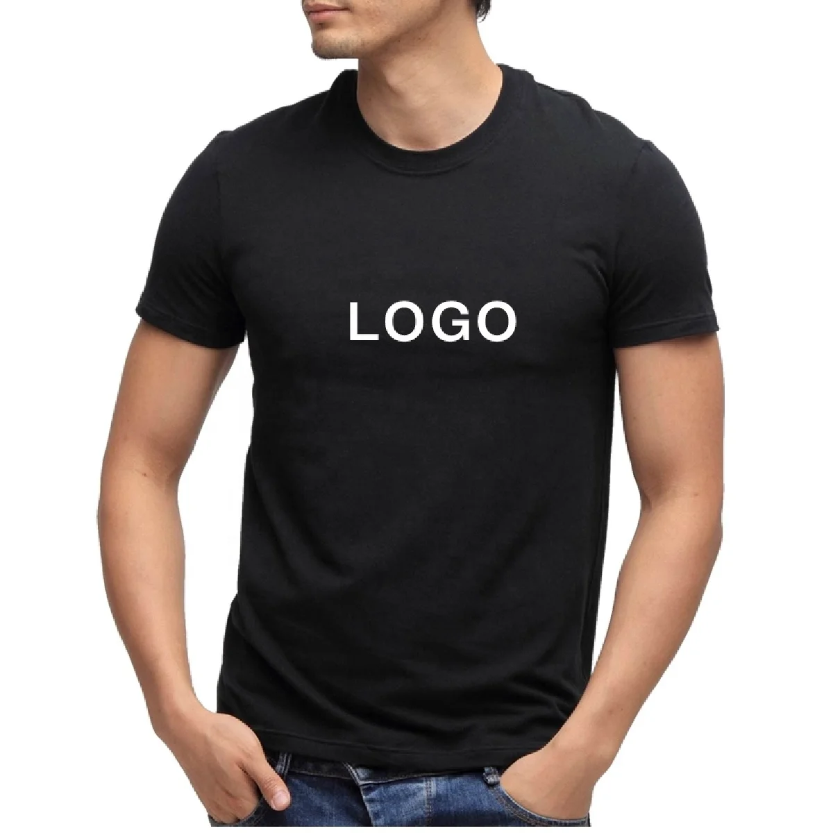 2021 New Design  Best Quality  Solid Color O Neck Short Sleeve T  Shirt  with Factory Whole sale Price From Bangladesh