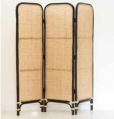 Home decor natural rattan furniture, Divider for living room, rattan divider indoor furniture