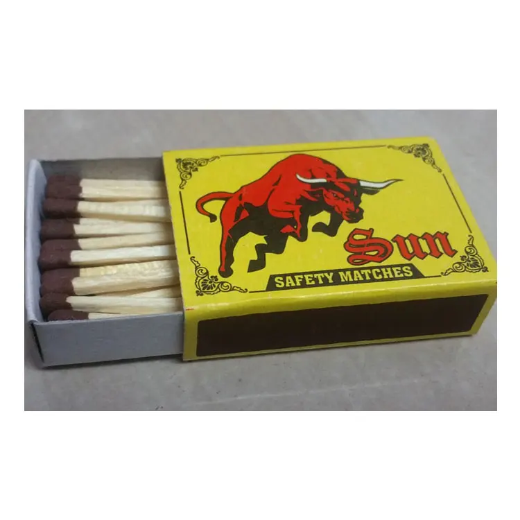 Bulk Quantity Supplier Best Selling Safety Matches/Match Sticks Available for Custom Logo