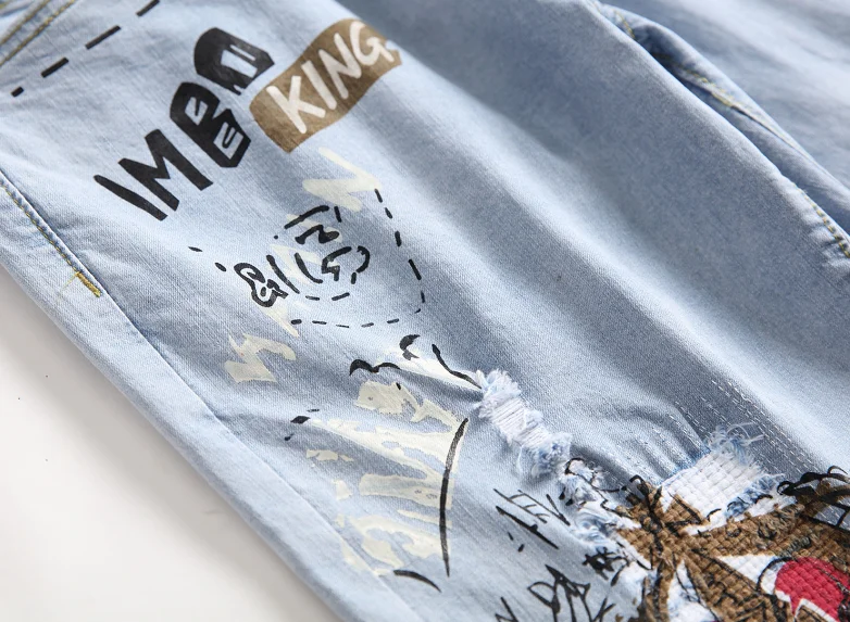 Pakistan Factory hot sales wholesale ripped jeans men low MOQ