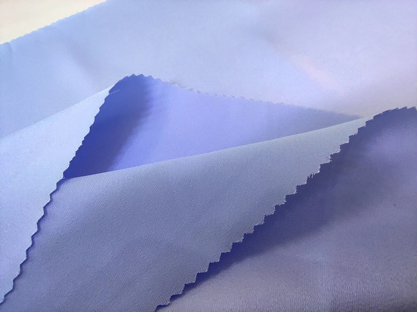 Новая технология тканый креп мягкая гладкая цветная ткань из 100% полиэстера для платьев одежды L967A