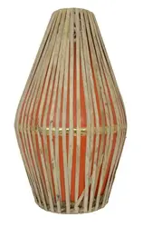 South Indian Musical Pakhawaj Khol Percussion Instrument Mridangam With Bag For Bhajan, Kirtan, On All Festivals