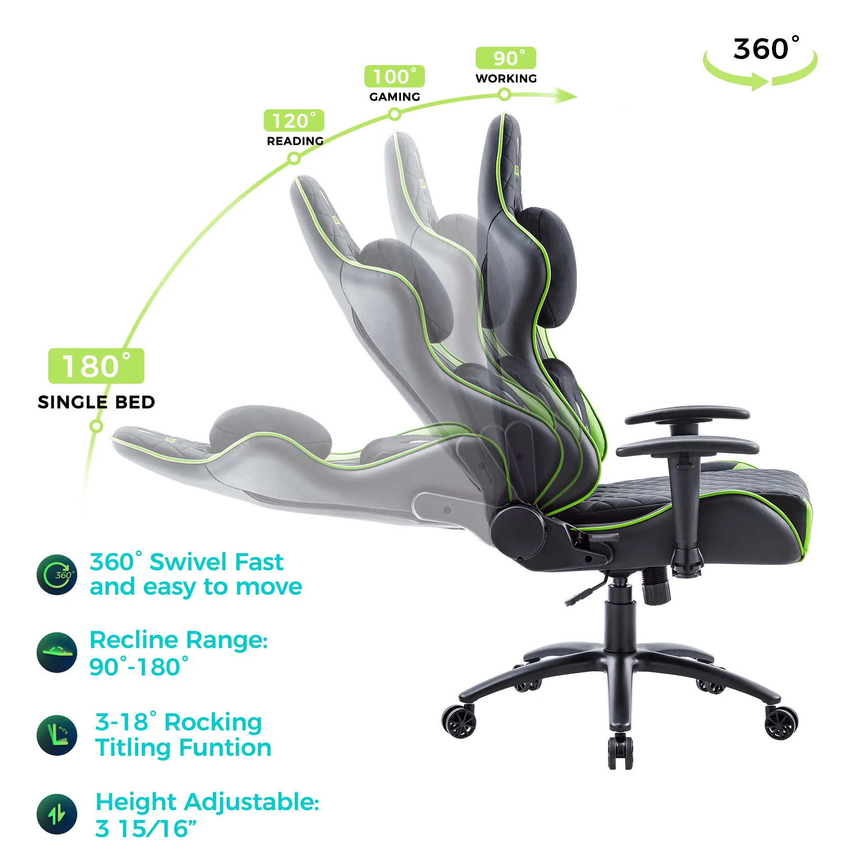 High Quality Computer Gaming Chair Office Chair Chair Gaming