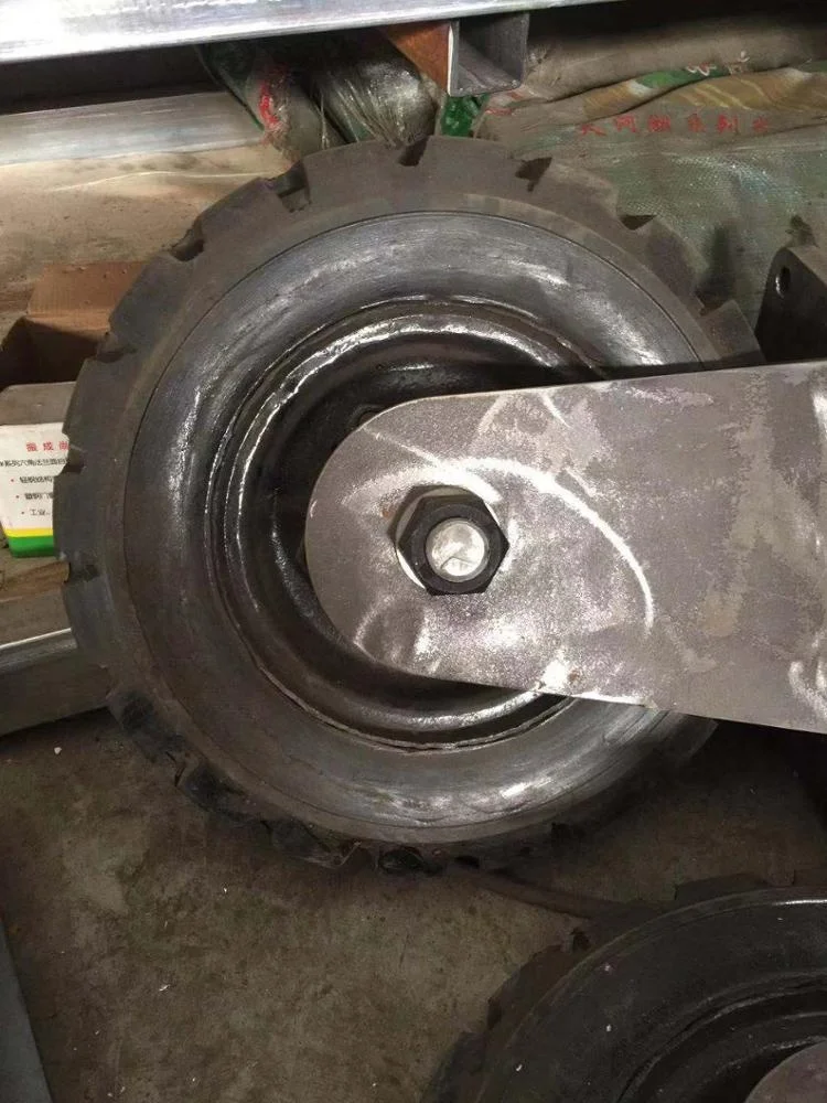 1 Ton Kyzzcrane Kyzz brand hand push type Gantry Crane With Rubber Wheel