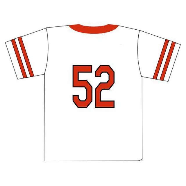 Two button  wholesale custom baseball jersey