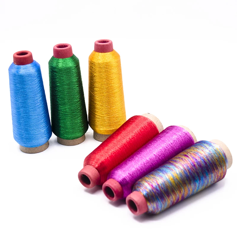 100G Metallic Embroidery Gold Thread Emroidery Silver Thread Embroidery Metallic Sewing Thread Yarn