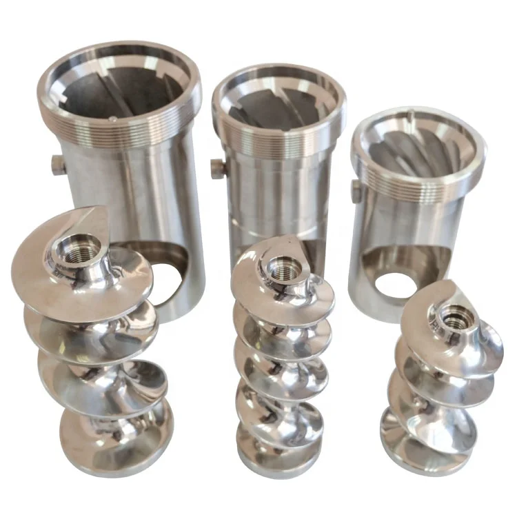 JH-Mech Lost-wax Casting Mirror Polishing Stainless Steel 201/304/316 Meat Mincer Parts