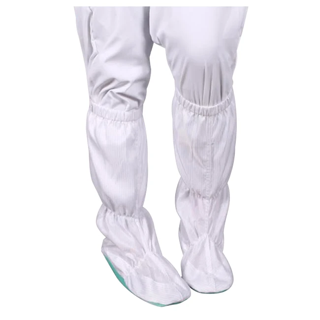 
 Hot Sale Anti Static Booties Short Cleanroom Shoes Cover (CR)  