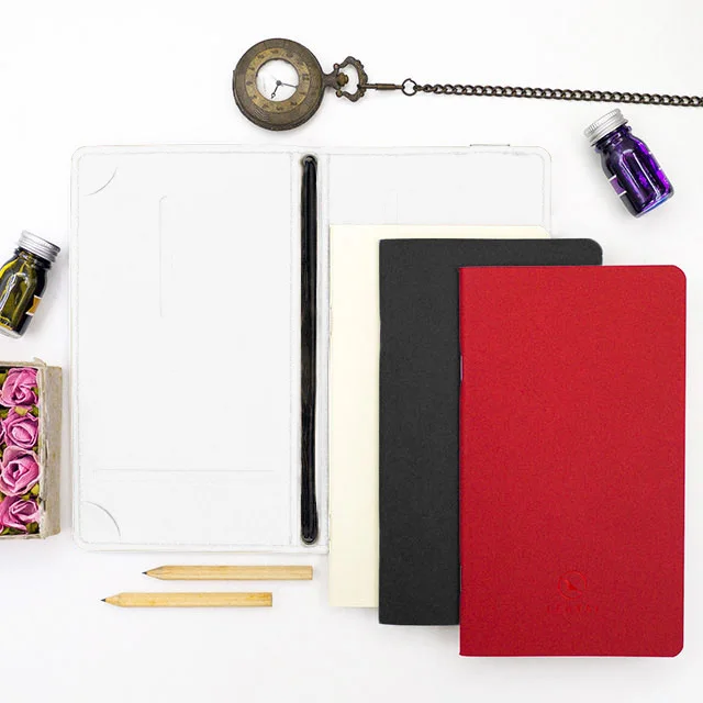 
white cover travel journal notebook 