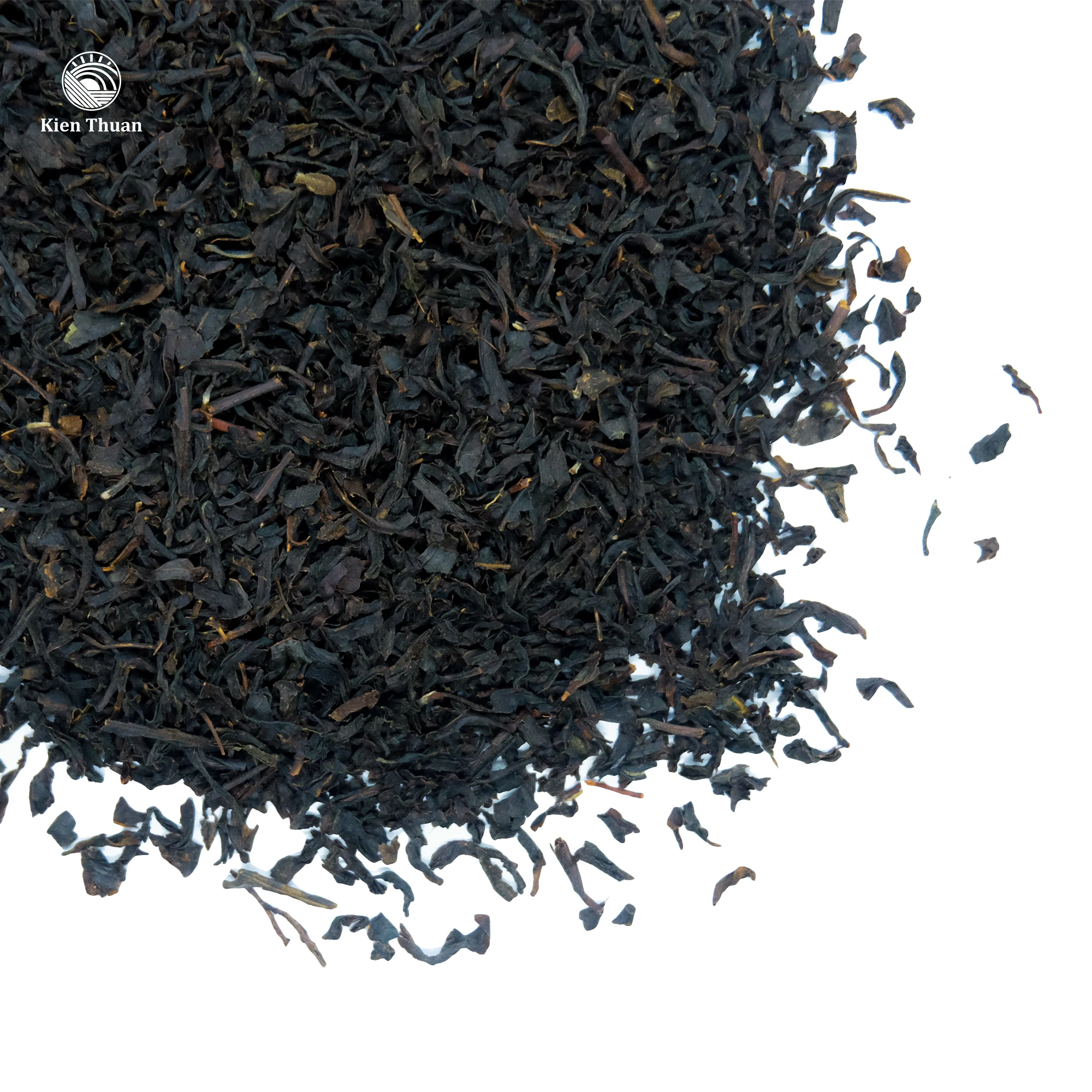 Vietnam high quality new crop tea with long slim rolled leaves and bright red liquor black tea OP 1 best price