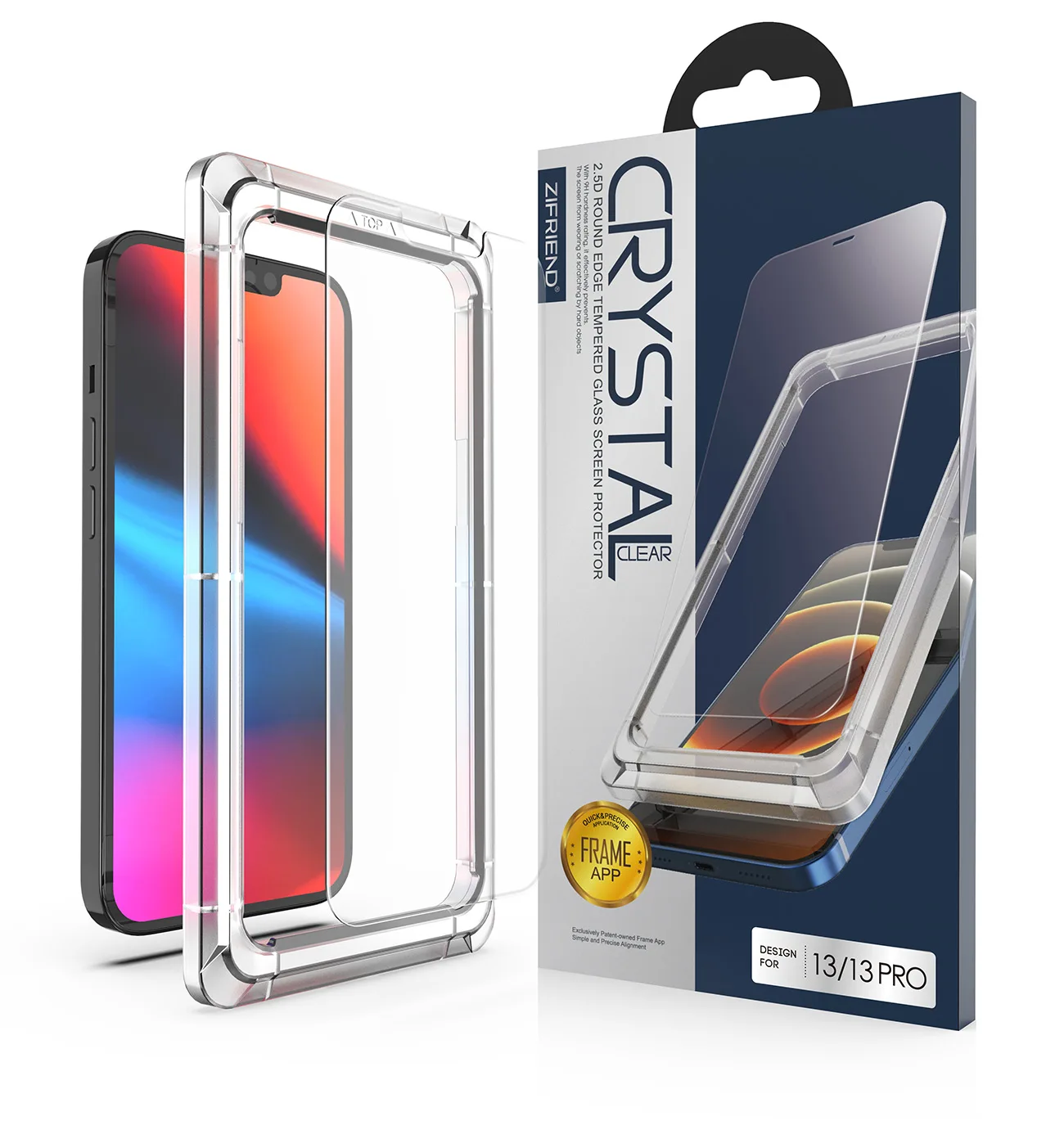 Защитная пленка 9H для Iphone 12 Pro Max Clear 2.5D 0,3 мм, закаленное стекло для Iphone 13, Защитная пленка для экрана