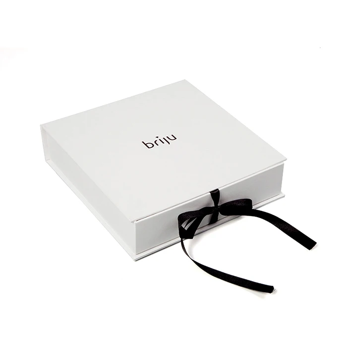 
Пользовательская печатная Роскошная Подарочная бумажная коробка для упаковки ювелирных изделий с логотипом 