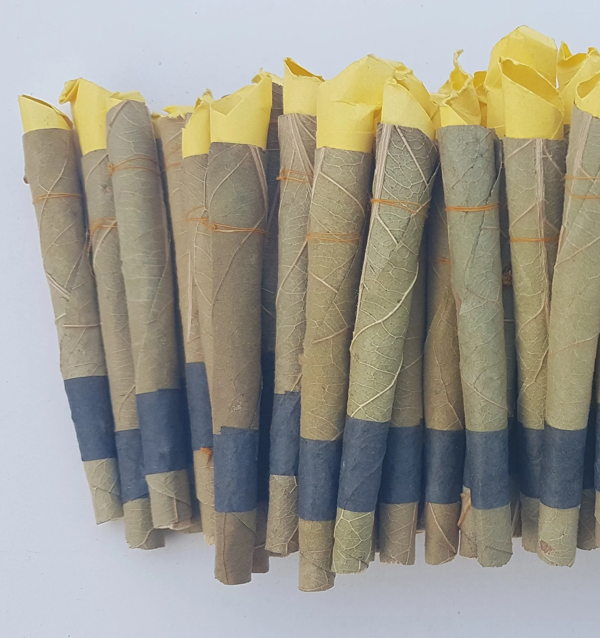 Terpene Leaf Pre rolled cones Perfect Rolled flavored Leaf blunts and Cones Bluenerry Mint cream lemon