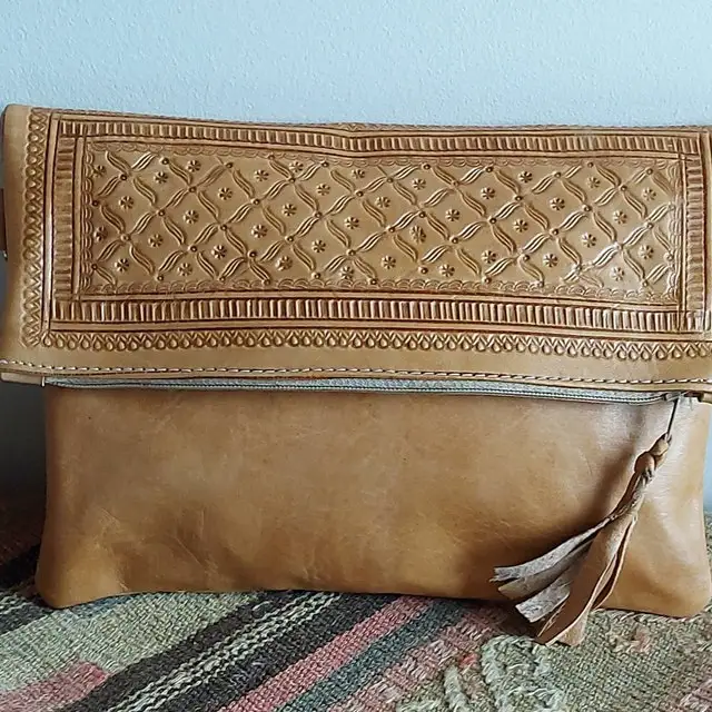 Genuine leather backpack Brown Handmade Moroccan Leather Bag