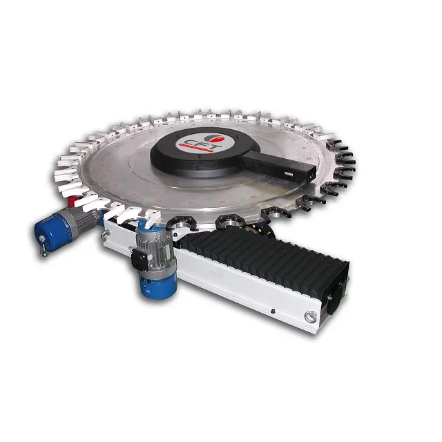 Сделано в Италии, кольцевой журнал для инструментальной версии модели TM с индексированным поворотным столом