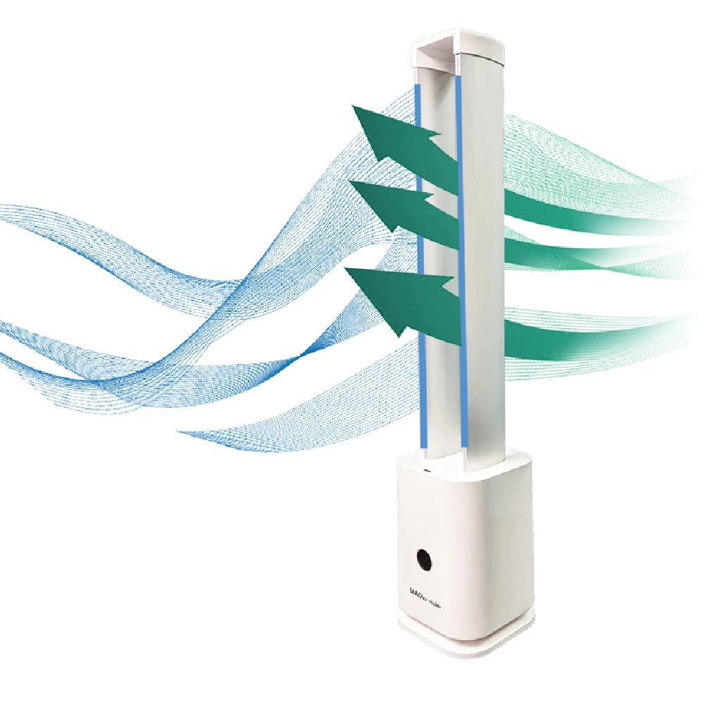 
Safe Fanless Feature with Adjustable Shaking Head for Bladeless Fan 