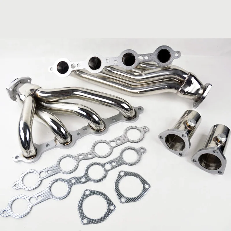 Stainless Steel Engine Swap Headers Exhaust Manifold for Chevy S10 LS1 LS2 LS6 LS7 Chevrolet Sonoma Blazer