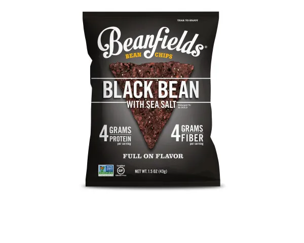 
Beanfields Black Bean & Sea Salt Vegan Bean Chips 1.5oz Case 