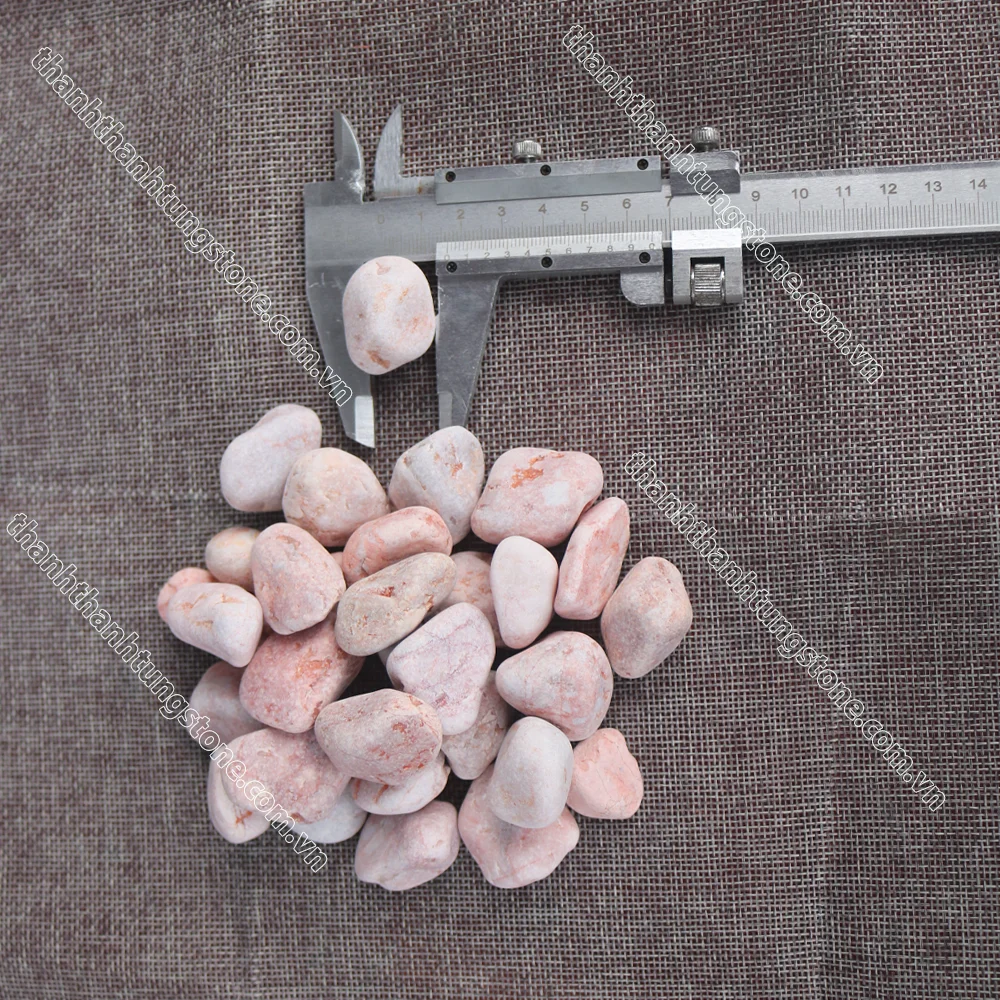 Exterior Decorative Vietnam Marble Pebble Crushed Gravel Tumbled Stone Landscape Beautiful Color Wide Range Of Sizes