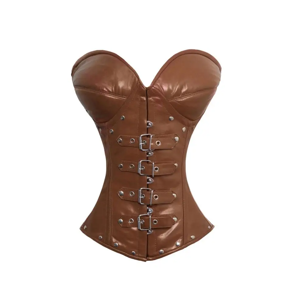 Corset Fitness Body Shaper Latex Waist Trimmer Slimming Belt Corsets Pu Corset Belt