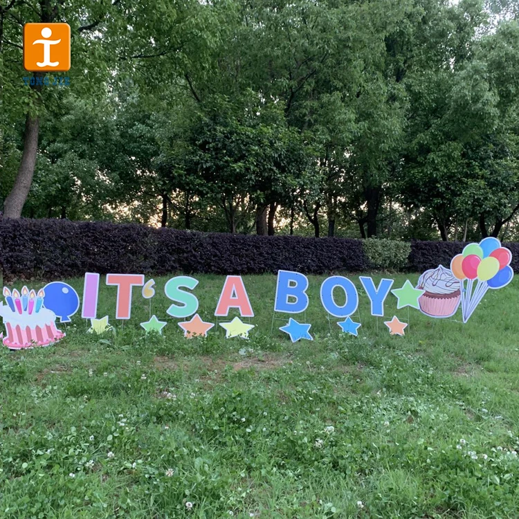 Наружное украшение с надписью на день рождения