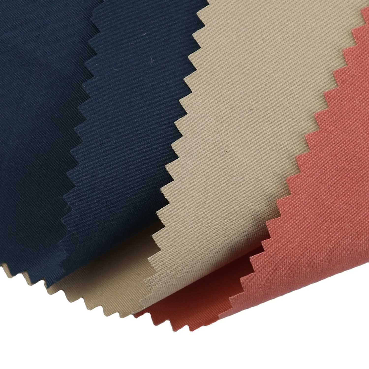 Полинейлоновая сатиновая ткань из микрофибры персикового