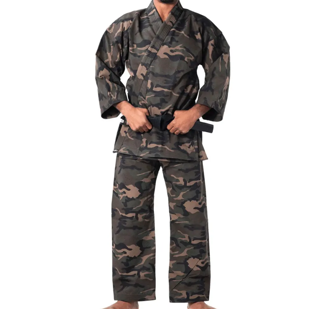 martial Arts Karate Gi Uniform for Kids & Adults Medium Weight with Free Belt 100% cotton canvas. 14oz.