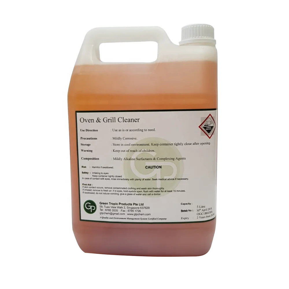 
Singapore Supplier GT-506 Oven and Grill Cleaner Best For Remove Grease And Clean Stove 
