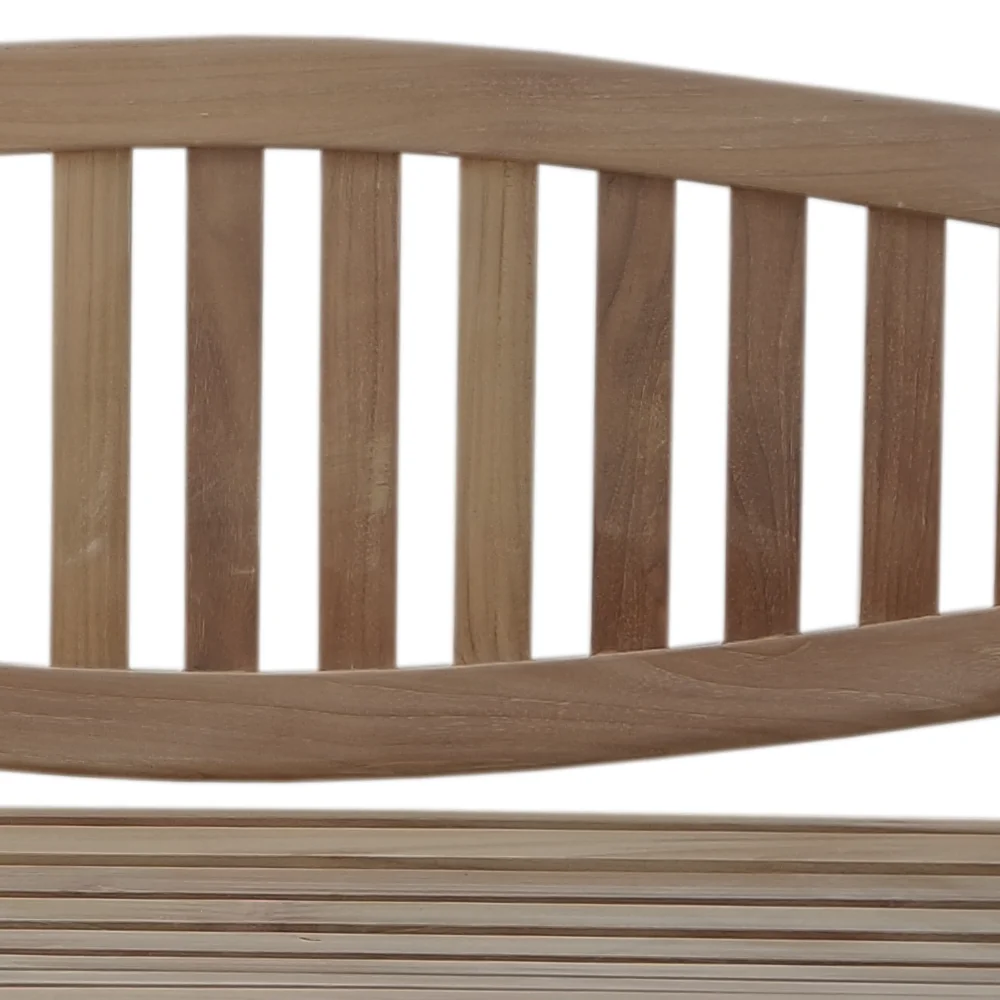 Teak Outdoor Furniture - Indonesia furniture of Garden Teak Oval Bench.