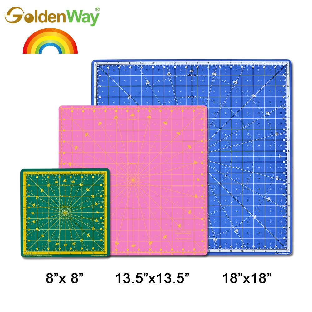 Square Rotatable Sewing Table Cutting Mat Self Healing