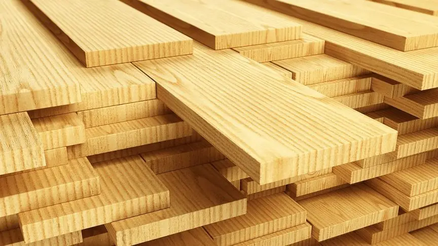 Деревянная доска из сосны по оптовой