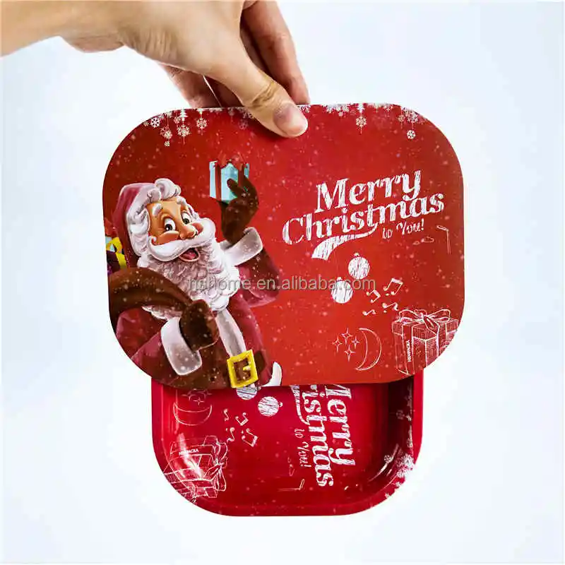 4 Sizes Wholesale Custom weeding accessories metal tray Rolling Tray Metal Cigarette Rolling Trays For Glass pipe smoking