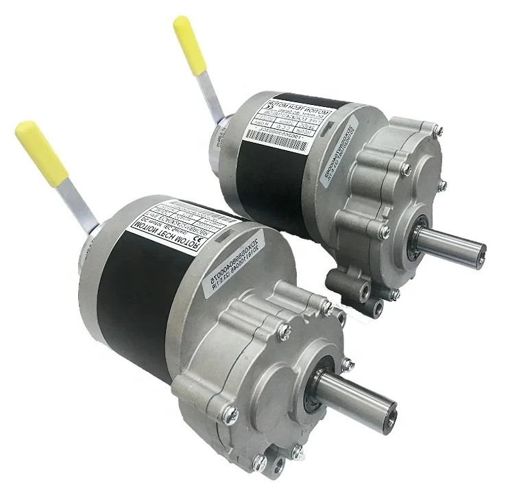 [MTM]1:23.5 Gearbox  Brush DC motor  with power off  brake   24v 250 watt 4200RPM gear motor wheelchair motor electric car kit