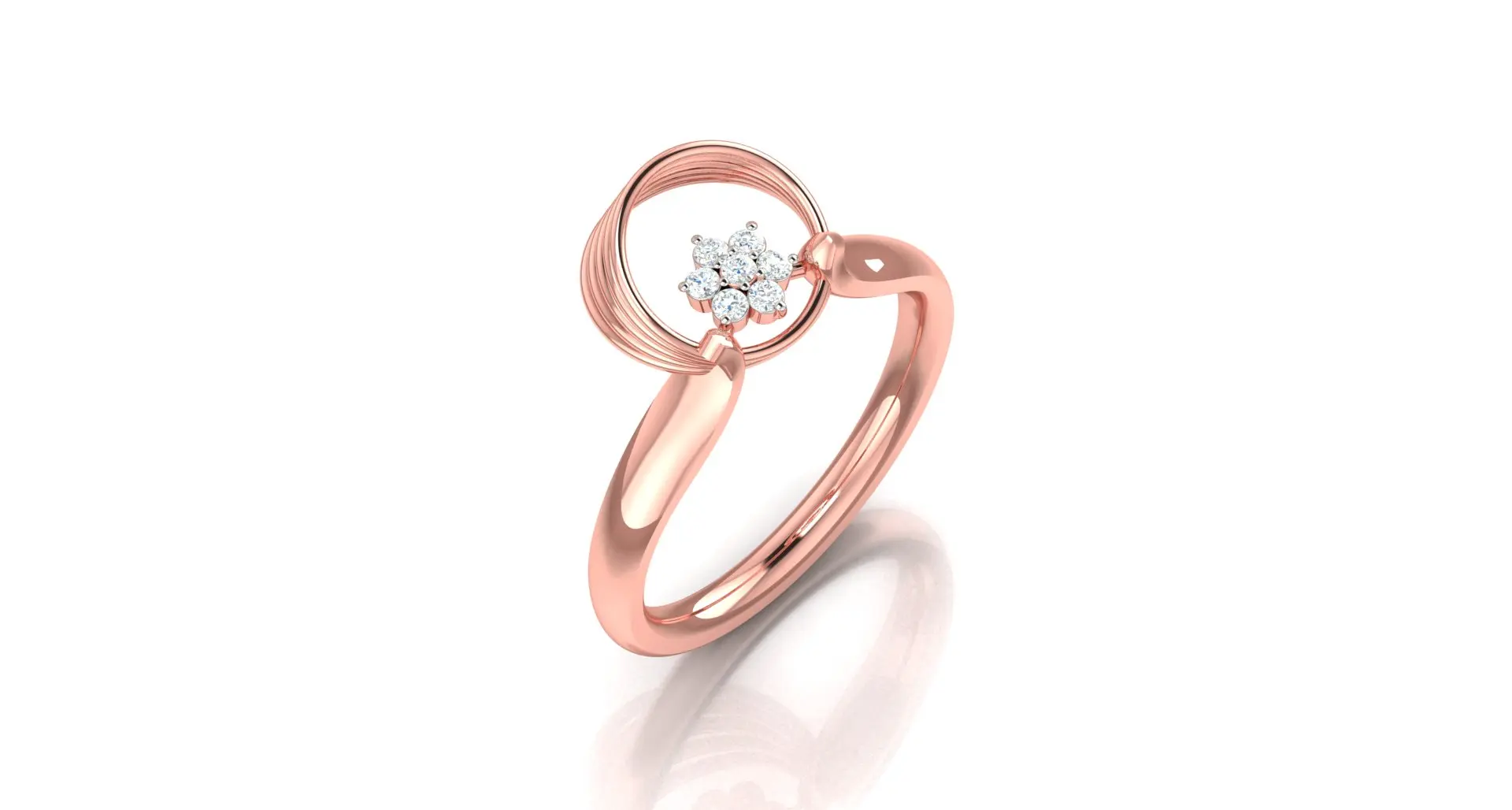 personalize design unique new design moissanite colorless diamond DEF Certified solitaire ring low price worldwide delivery