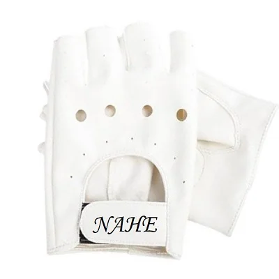  Weightlifting Leather Material Half Finger