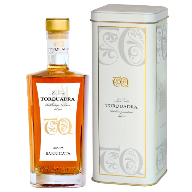 
Superior high quality italian Grappa Barricata TQ version square bottle 