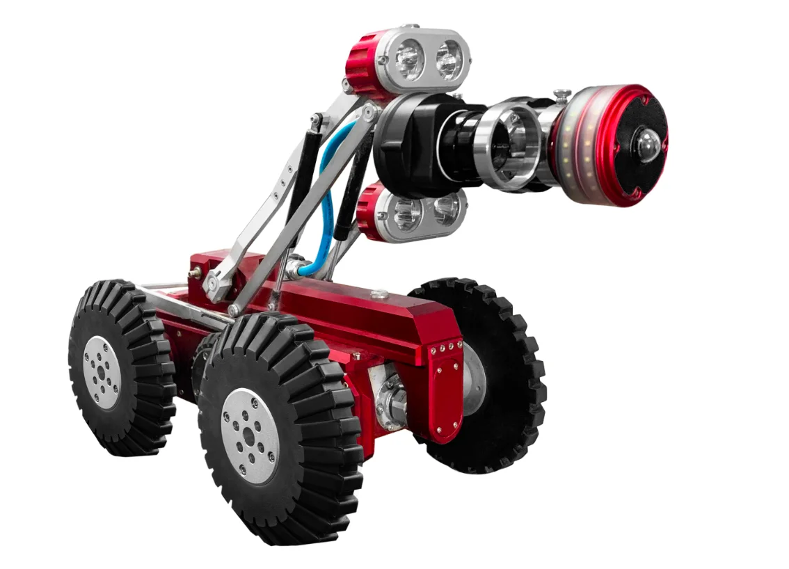 Mainline Sewer Crawler Pipeline Sewer Water Catvs Sonar Lidar Multi-Sensor Pipe Inspection