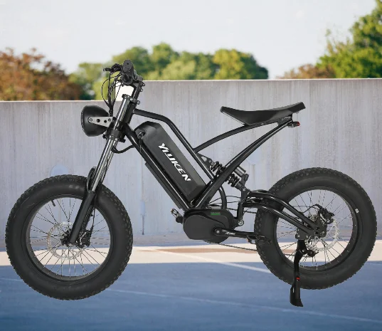 Электрический велосипед Dirtbike перезаряжаемый Подседельный штырь в стиле ретро для езды на велосипеде с толстыми шинами мужчин горных велосипедов