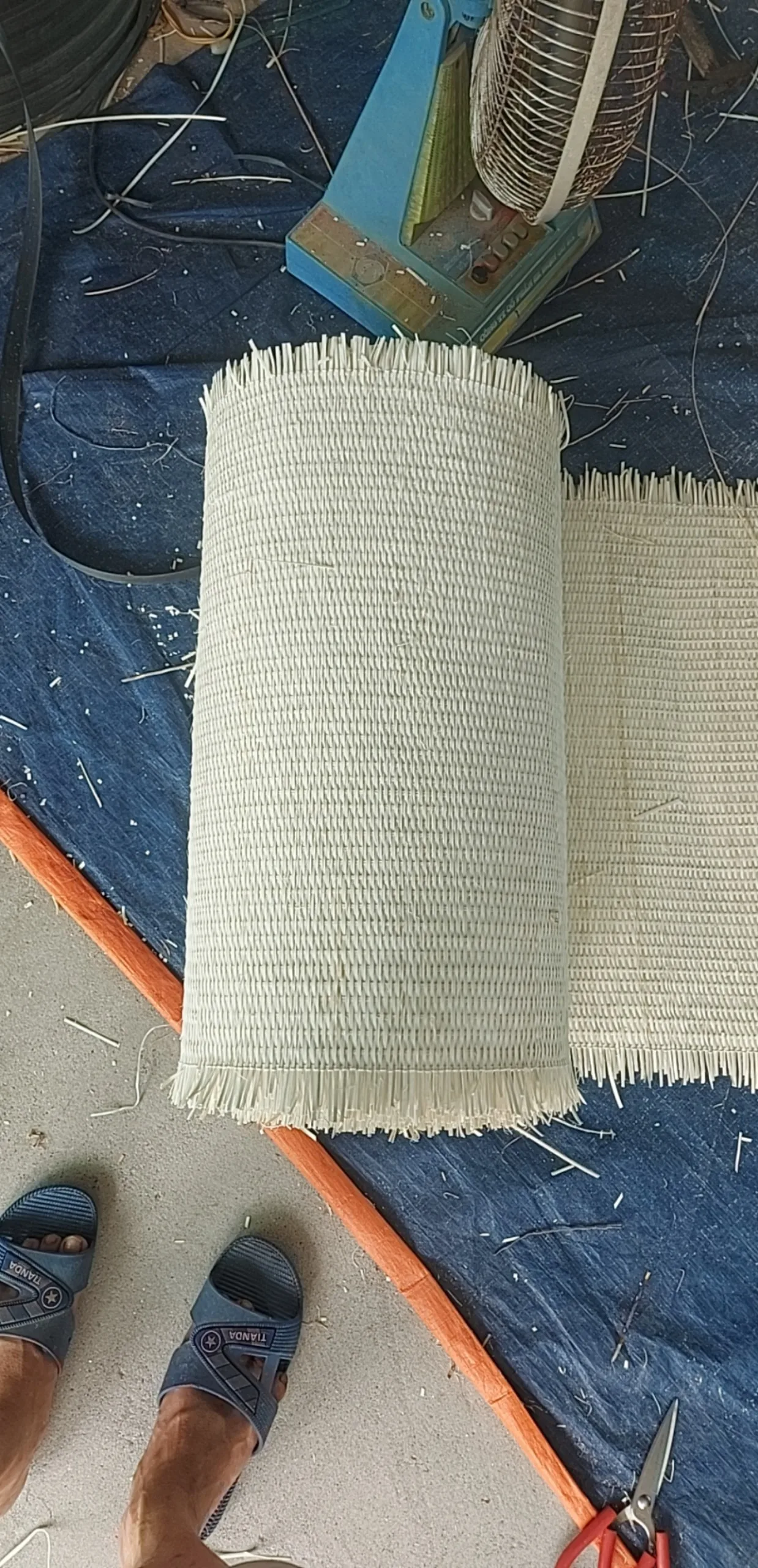 5mm Eco-friendly Paper Closed Rattan Cane Webbing Natural And Bleached Cane Webbing Rolls Furniture Material