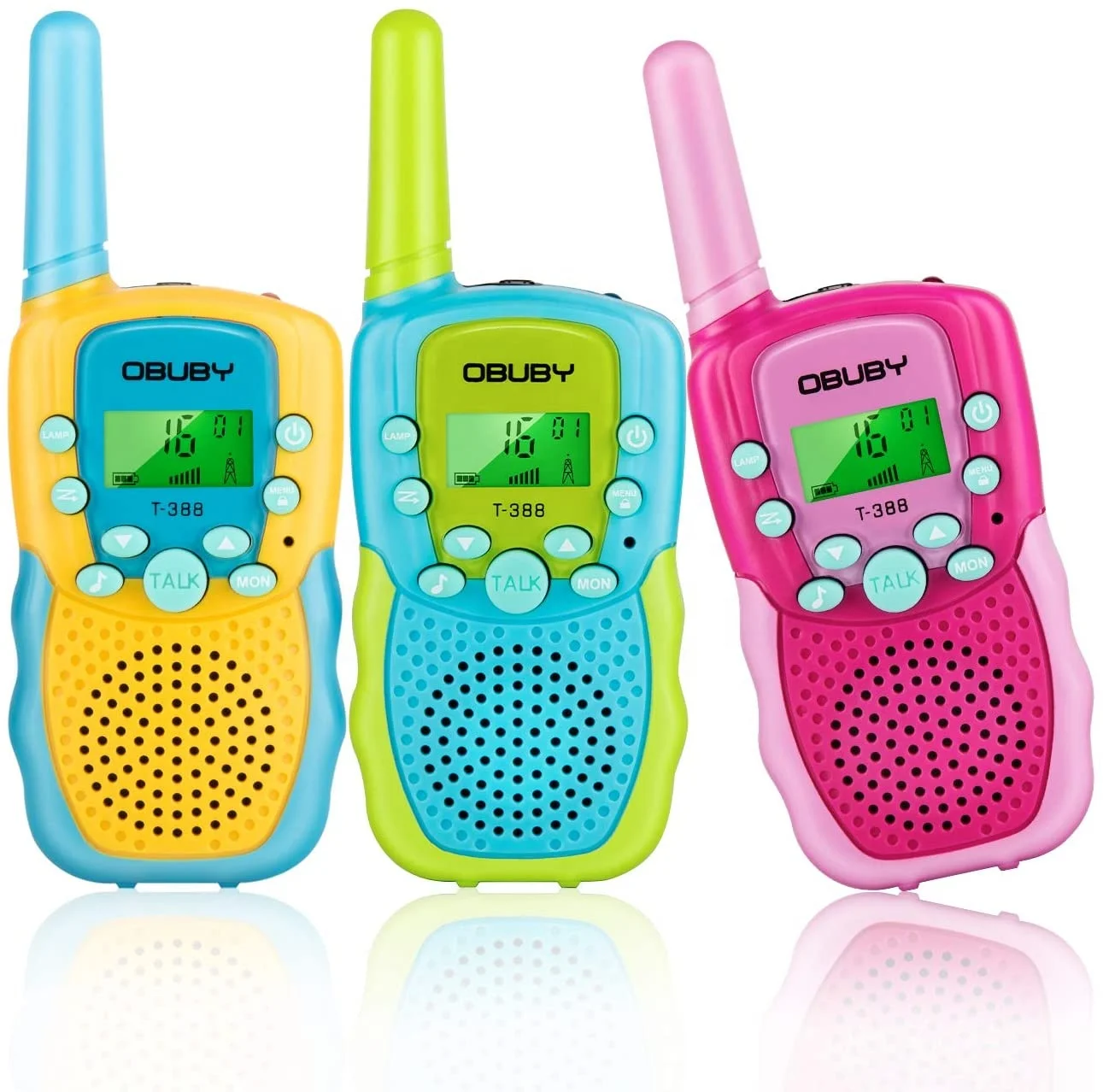 YIWU allshine 2022 иди и болтай Walkie Talkie S для детей 22 канала 2 Way Радио подарки игрушки с ЖК-экраном подсветкой фонарик 3 км